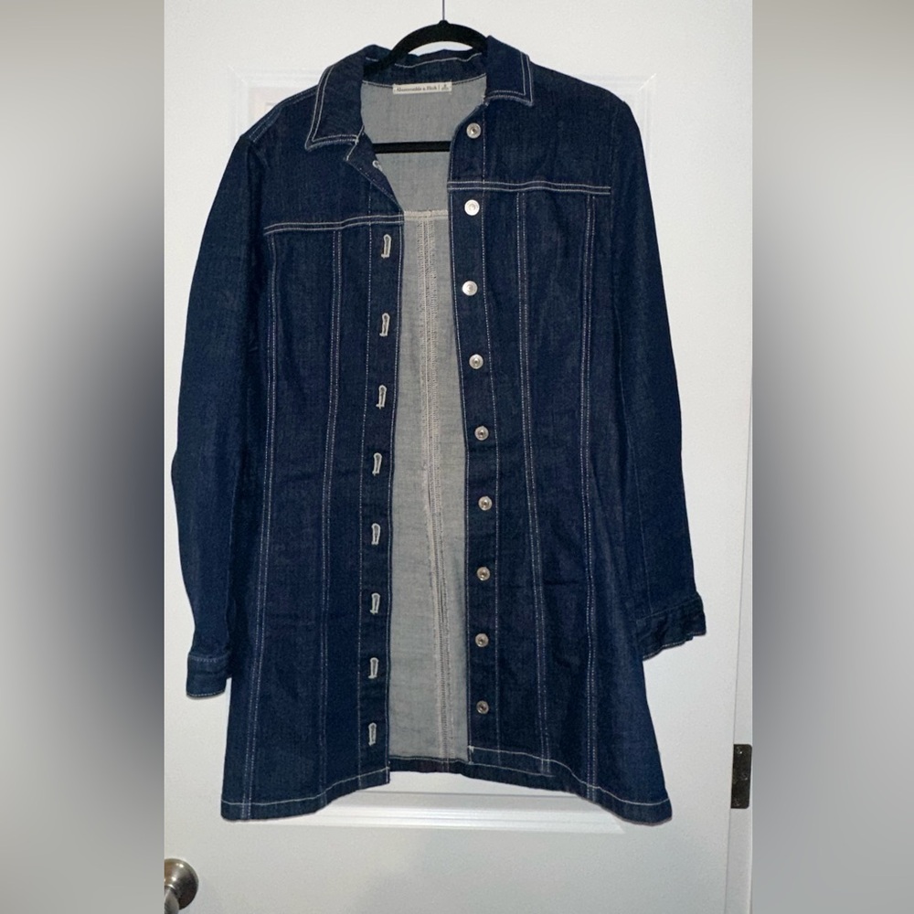 Abercrombie & Fitch Dark Blue Jean dress